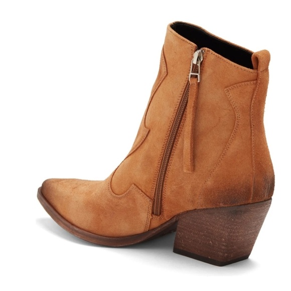 GOLO Lasso Western Revival Boho Suede Snip Toe Ankle Boots - Picture 4 of 16